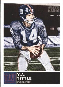 2010 Topps Magic #157 Y.A. Tittle  Front
