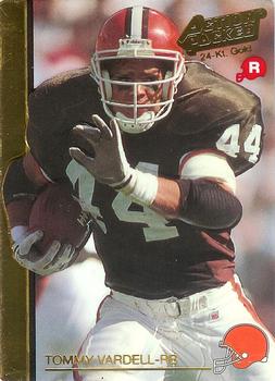 1992 Action Packed Rookie/Update - 24K Gold #7G Tommy Vardell Front