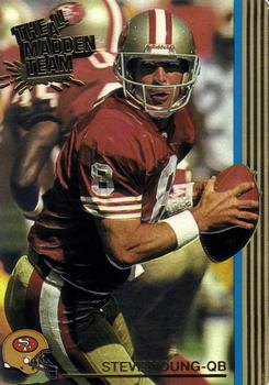 1992 Action Packed All-Madden #24 Steve Young Front