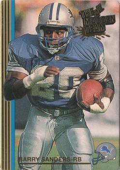1992 Action Packed All-Madden #5 Barry Sanders Front