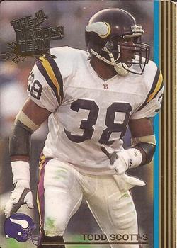 1992 Action Packed All-Madden #46 Todd Scott Front