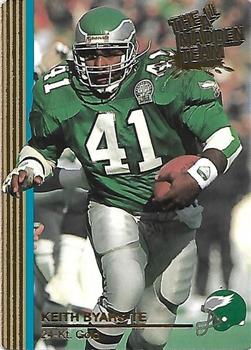 1992 Action Packed All-Madden - 24K Gold #45G Keith Byars Front