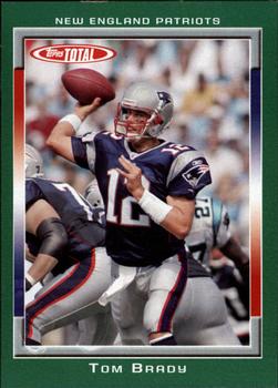 2006 Topps Total - Team Checklists #TC19 Tom Brady Front