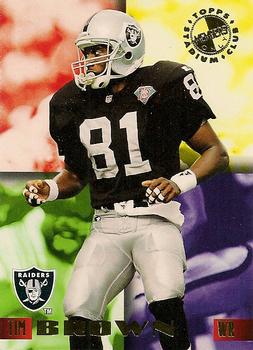 1995 Stadium Club Members Only 50 #1 Tim Brown Front