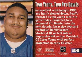 1995 Stadium Club Members Only 50 #24 Willie Roaf Back
