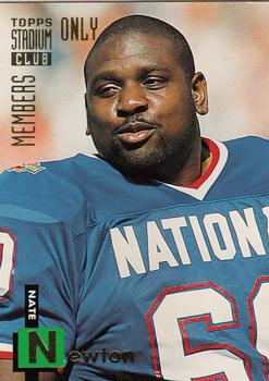 1994 Stadium Club Members Only 50 #3 Nate Newton Front
