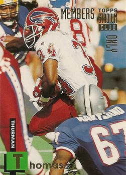 1994 Stadium Club Members Only 50 #43 Thurman Thomas Front