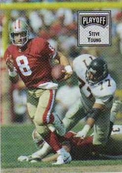 1993 Playoff Contenders #10 Steve Young Front