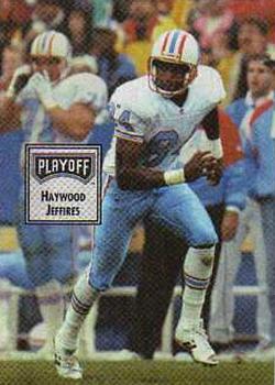 1993 Playoff Contenders #19 Haywood Jeffires Front