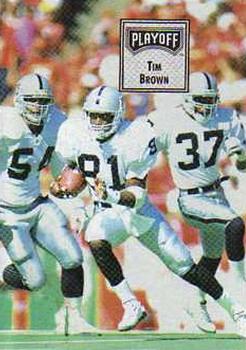 1993 Playoff Contenders #21 Tim Brown Front