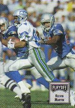 1993 Playoff Contenders #32 Kelvin Martin Front