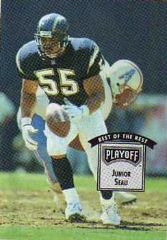 1993 Playoff Contenders #49 Junior Seau Front