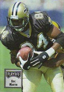 1993 Playoff Contenders #62 Eric Martin Front