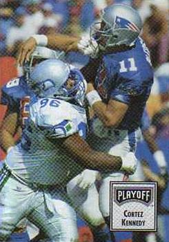 1993 Playoff Contenders #64 Cortez Kennedy Front