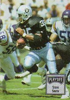 1993 Playoff Contenders #71 Steve Smith Front