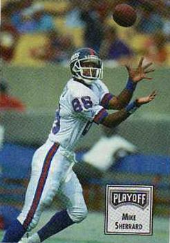 1993 Playoff Contenders #80 Mike Sherrard Front