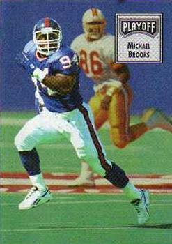 1993 Playoff Contenders #83 Michael Brooks Front