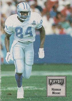 1993 Playoff Contenders #4 Herman Moore Front