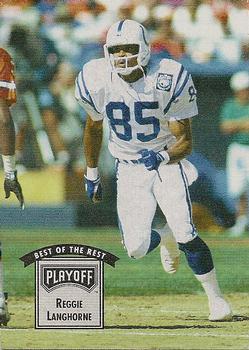 1993 Playoff Contenders #5 Reggie Langhorne Front