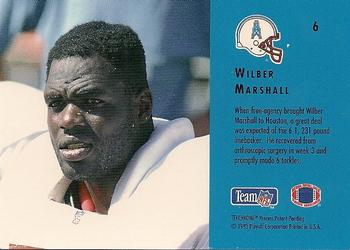 1993 Playoff Contenders #6 Wilber Marshall Back
