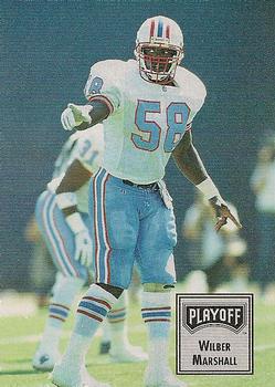 1993 Playoff Contenders #6 Wilber Marshall Front