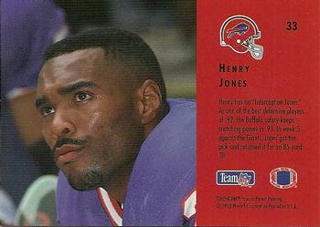 1993 Playoff Contenders #33 Henry Jones Back