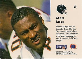 1993 Playoff Contenders #53 Andre Rison Back
