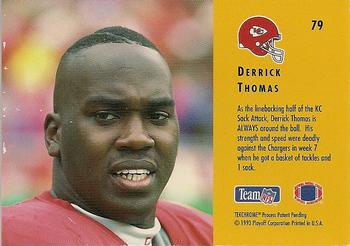 1993 Playoff Contenders #79 Derrick Thomas Back