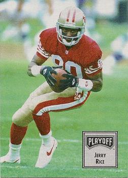1993 Playoff Contenders #90 Jerry Rice Front