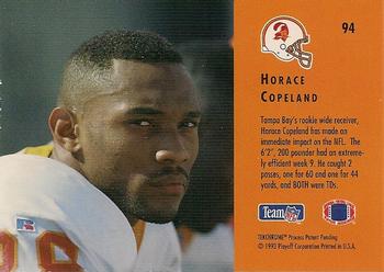 1993 Playoff Contenders #94 Horace Copeland Back