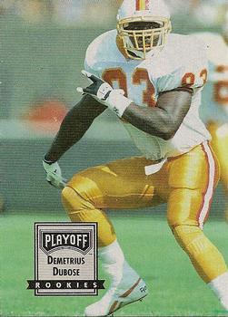 1993 Playoff Contenders #98 Demetrius DuBose Front