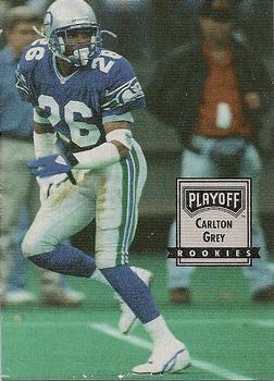 1993 Playoff Contenders #101 Carlton Gray Front