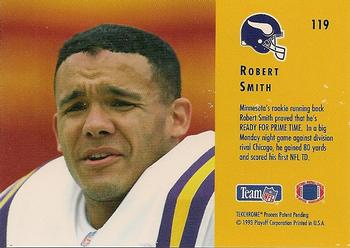 1993 Playoff Contenders #119 Robert Smith Back