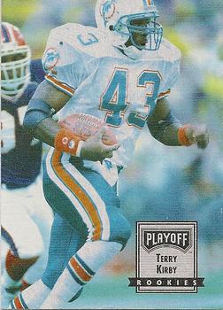 1993 Playoff Contenders #122 Terry Kirby Front