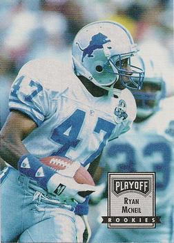 1993 Playoff Contenders #133 Ryan McNeil Front