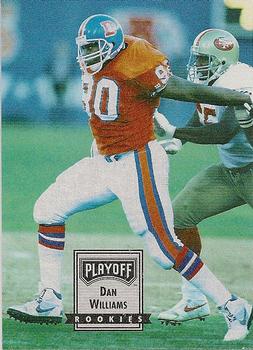 1993 Playoff Contenders #134 Dan Williams Front