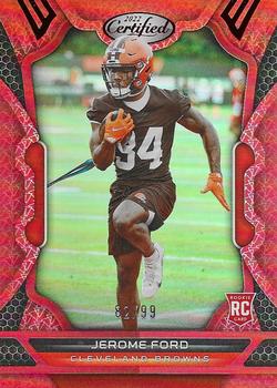 2022 Panini Certified - Mirror Red #177 Jerome Ford Front