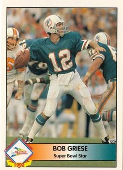 1992 Pacific - Bob Griese #12 Bob Griese Front