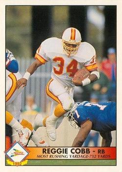1992 Pacific - Statistical Leaders #27 Reggie Cobb Front