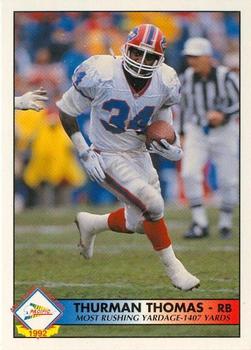 1992 Pacific - Statistical Leaders #2 Thurman Thomas Front