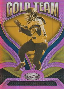 2022 Panini Certified - Gold Team Mirror Pink #GT-16 Derrick Henry Front