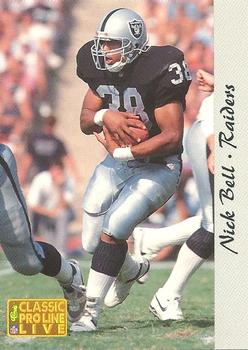 1993 Pro Line Live #127 Nick Bell Front