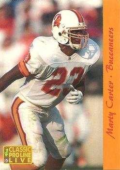 1993 Pro Line Live #265 Marty Carter Front