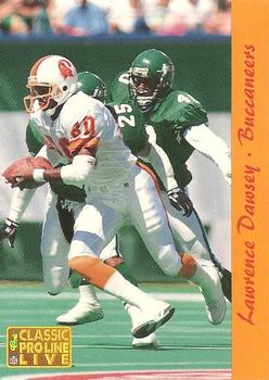 1993 Pro Line Live #267 Lawrence Dawsey Front