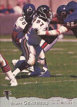 1993 Pro Set #62 Jumpy Geathers Front