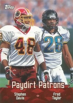 2000 Topps - Combos #TC7 Stephen Davis / Fred Taylor Front