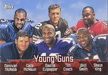 2000 Topps - Combos #TC6 Donovan McNabb / Cade McNown / Daunte Culpepper / Tim Couch / Akili Smith / Shaun King Front