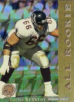 1993 Pro Set - All-Rookies #12 Lincoln Kennedy Front