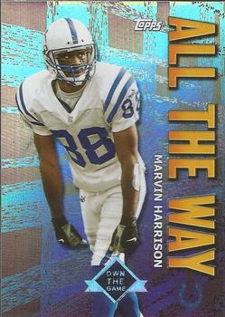 2001 Topps - Own the Game #AW1 Marvin Harrison Front