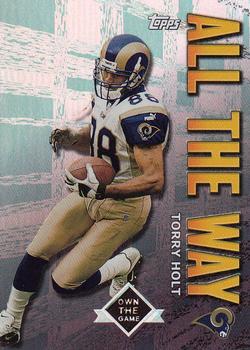 2001 Topps - Own the Game #AW3 Torry Holt Front